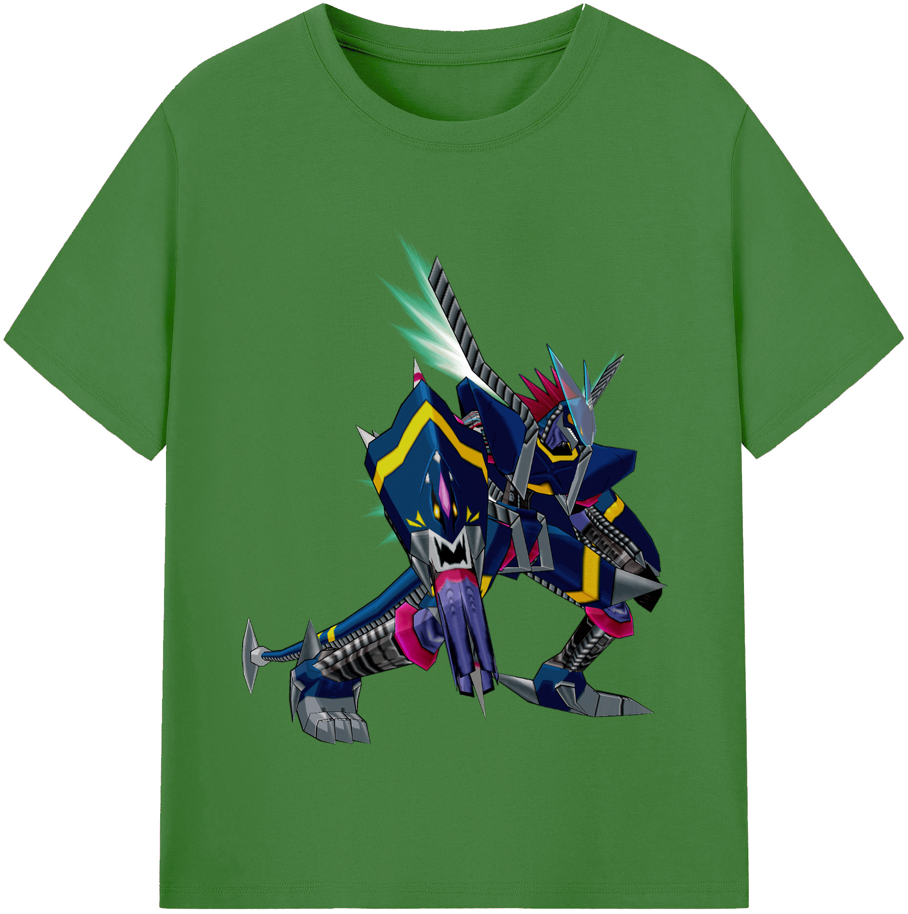 （画像用） Digimon デジタルモンスター/デジモン レディースカジュアルプリントTシャツ（綿100％）